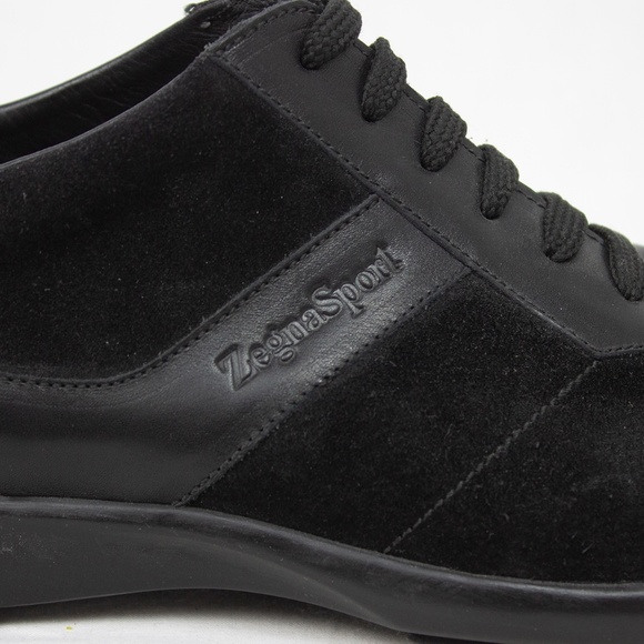 Zegna Sport Mens Shoe size 13 European in excellent condition leather and Swede. main image 7
